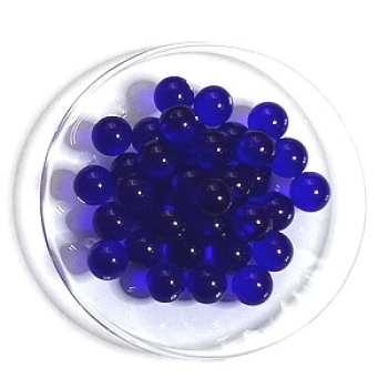 Perlen blau 10mm